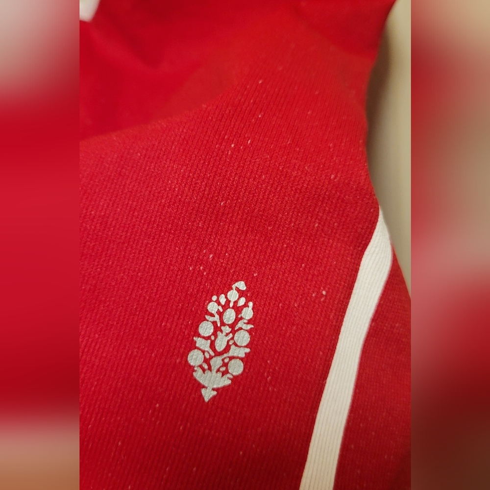 Free People Movement Powerplay Bodysuit NWOT Size XL Red/White Combo RT $68 - Picture 5 of 9